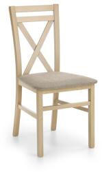 Halmar Scaun Halmar Dariusz pentru dining/bucatarie, stil clasic, cadru lemn, tapitat, 45x43x90 cm, maro/bej (V-PL-N-DARIUSZ-SONOMA-INARI23)