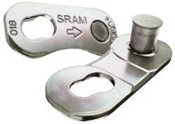 Sram PowerLock Flattop AXS 12 sebességes lánc gyorscsatlakozó, ezüst (4 db blister) SRAM Bicikli alkatrészek Kerékpár alkatrészek Bicikliláncok