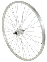 VELOX 26" hátsó MTB kerék, alumínium, alumínium agy, tömör tengely, egysebességes (anya 10x100 mm tartozék) VELOX Bicikli alkatrészek Kerékpár alkatrészek Kerékpár kerekek