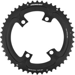 Stronglight Shimano Ultegra R8100 4 karos 110 mm-es 48 fogas külső lánctányér, fekete alumínium, 12 sebességes, belső 34 fogashoz STRONGLIGHT Bicikli alkatrészek Kerékpár alkatrészek Kerékpár lánctányérok