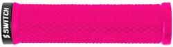 SWITCH FLOW Lock-On markolat MTB/urban, rózsaszín (pár) SWITCH Bicikli alkatrészek Kerékpár alkatrészek Kerékpár kormányszalagok és markolatok