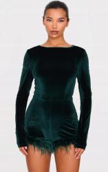 Prettylittlething KC71105 Prettylittlething Velúr Rövid Toll Overál (2) L