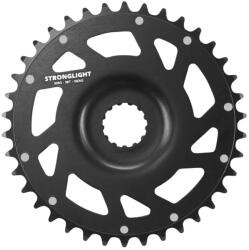 Stronglight 38T közvetlen rögzítésű lánckerék ATB-hez, fekete alumínium, E-bike single 7075 (Bosch 3. generációs rendszerhez) STRONGLIGHT Bicikli alkatrészek Kerékpár alkatrészek Kerékpár lánctányérok