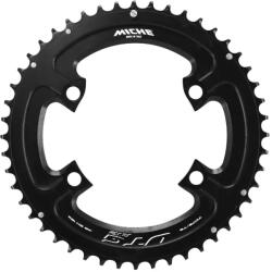 MICHE 48 fogas 110 mm 4 karos lánctányér országúti kerékpárhoz, külső, fekete, 12 sebességes (SHIMANO ULTEGRA R8100 kompatibilis) MICHE Bicikli alkatrészek Kerékpár alkatrészek Kerékpár lánctányérok