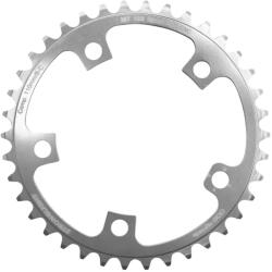 Stronglight lánckerék országúti kerékpárhoz, 5 karos, 38T, 110 mm, CAMPAGNOLO ULTRA TORQUE belső, ezüst, alumínium 7075, 10 sebességes STRONGLIGHT Bicikli alkatrészek Kerékpár alkatrészek Kerékpár lánctányérok