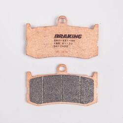 Braking 941CM55 első fékbetét, szinterezett Braking Futómű és fék alkatrészek Fékbetétek (tárcsafék)