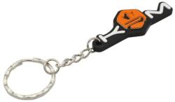 Krm Pro Ride kulcstartó 52x21 mm narancssárga (darabra) KRM PRO RIDE Kulcstartók, bőrtáskák, ajándékok
