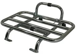 Piaggio (oem) PIAGGIO 656105 Első csomagtartó Vespa S 50-125 2011+ króm PIAGGIO (OEM) Vázak, idomok, kiegészítők Lábtartók