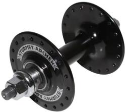 Sturmey Archer első kerékagy országúti kerékpárhoz, fekete, 36 küllő, fixihez STURMEY ARCHER Bicikli alkatrészek Kerékpár alkatrészek Kerékpár kerekek