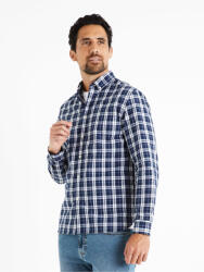 Celio Синя мъжка карирана риза Celio Canew Celio | Sin | МЪЖЕ | S