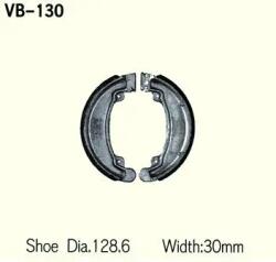 Wesrah VB-130 fékpofa Wesrah Futómű és fék alkatrészek Fékpofák (dobfék)