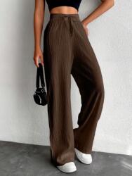 Shein DC51221 Shein Petite Széles Laza Nadrág Magas Derékkal (2) S