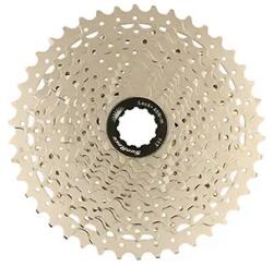 SUNRACE MS8 11 sebességes kazetta 11-42 Shimano-hoz, metál ezüst (dobozban) (11-13-15-17-19-21-24-28-32-36-42) SUNRACE Bicikli alkatrészek Kerékpár alkatrészek Kerékpár kazetták