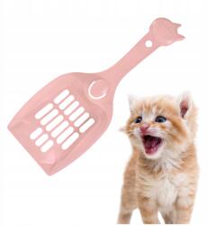  Macskakavics Tisztító Lapát Műanyag Rózsaszín 16x10 cm (łopatka różowa)