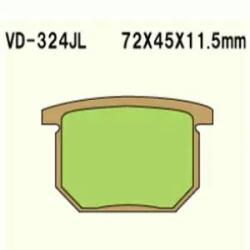 Wesrah VD-324JL fékbetétek Wesrah Futómű és fék alkatrészek Fékbetétek (tárcsafék)