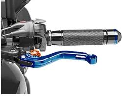 Puig nem összecsukható kuplungkar 16C kék, váltókar narancs Puig Erőátviteli alkatrészek Kuplungok és alkatrészeik Kuplungkarok