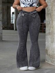 Shein Grafit Farmer Harang Cipzár (0XL) (587496)