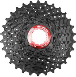 SUNRACE 12 sebességes kazetta, 11-30, MZ90, Shimano/SRAM/Sunrace kompatibilis, fekete (dobozos) SUNRACE Bicikli alkatrészek Kerékpár alkatrészek Kerékpár kazetták