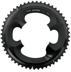 SHIMANO 105 R7000 52T lánckerék országúti kerékpárhoz, Ø110 mm, 4 kar, külső, 11 sebességes, fekete SHIMANO Bicikli alkatrészek Kerékpár alkatrészek Kerékpár lánctányérok
