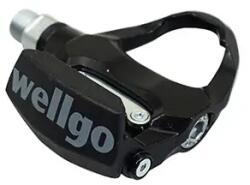 P2R (Vélo) P2R WELGO R344 országúti kerékpár pedál csapágyas, alumínium, fekete, 6°-os stopli, pár (360g) P2R (Vélo) Bicikli alkatrészek Kerékpár alkatrészek Kerékpár pedálok