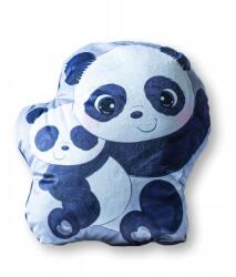 Detexpol Panda macis plüss velúr puha tapintású párna, Lengyel (5904708923256)