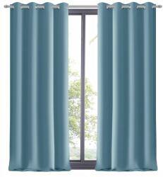 Flying Függöny Türkiz Matt Sima Ablak Dekoráció Nappaliba 145x230P (LEN1-27E)