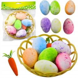 Tommy Jeans Húsvéti Díszek Kosárban Tojás Sárgarépa Színes 7db (397178)