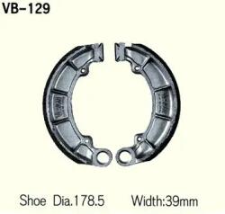 Wesrah VB-129 fékpofa Wesrah Futómű és fék alkatrészek Fékpofák (dobfék)