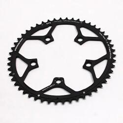 Stronglight lánctányér országúti kerékpárhoz, 5 karos, 50T, 110 mm, Campagnolo Ultra Torque, külső, fekete, CT2, Ultra Torque Record Carbon, Chorus Carbon, Athena, alumínium, 11 sebességes STRONGLIGHT Bicikli alk