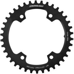 Stronglight Gravel lánctányér 4 karos D. 110 Shimano GRX FC-RX600-RX610-RX810-RX820-hoz, mono 36 fog, vastagság 3 mm, 11-12 sebességhez STRONGLIGHT Bicikli alkatrészek Kerékpár alkatrészek Kerékpár lánctányérok