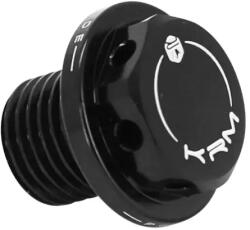 Krm Pro Ride olajbetöltő kupak MBK/YAMAHA 50 Booster, Stunt, Nitro, Ovetto, BWS, Slider, Aerox, Neos fekete CNC alumínium KRM PRO RIDE Motor alkatrészek Olajfilterek, olajpumpák