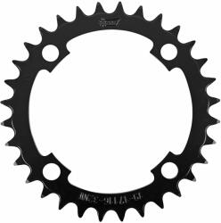 Esjot VAE/E-bike lánctányér 4 furatos, 104 mm, Bosch/Brose/Yamaha/Giant/Shimano E-Steps, TA E-One 32 fogas, mono, fekete, alu 7075, narrow wide Esjot Bicikli alkatrészek Kerékpár alkatrészek Kerékpár lánctá
