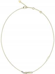 Guess Elegáns Nyaklánc Guess Csavart Arany-ezüst Lánc Divatos Stílus Szett (JUBN05066JWYGRHT/U)