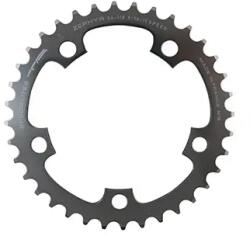 Specialites Ta ZEPHYR 36 fogas lánctányér országúti kerékpárhoz, 5 karos, 110 mm, belső, alumínium, ezüst, 7075, Shimano típus, 9-10 sebesség SPECIALITES TA Bicikli alkatrészek Kerékpár alkatrészek Kerékpár lánctány