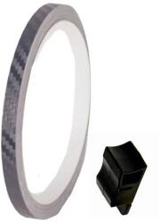 Puig 6 méteres karbon hatású felni csík applikátorral Puig Felnik, gumik, kiegészítők Gumik Motorgumik