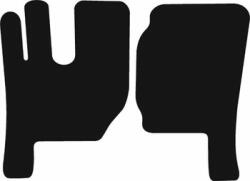 F-CORE Volvo FH-12 2002 Szőnyeg Kiváló minőségű nyírt velúr