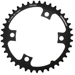 Stronglight 105 5800 Lánctányér országúti kerékpárhoz, 39T, Ø110, 4 kar, belső, fekete, 11 sebességes, kompatibilis Ultegra 6800/Dura-Ace 9000 STRONGLIGHT Bicikli alkatrészek Kerékpár alkatrészek Kerékpár lánctán