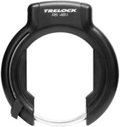 TRELOCK RS481 patkózár kerékpárhoz, fekete (vázra szerelhető, nagy méret: 106mm + 112mm), abroncs és zár közötti rés: 92mm TRELOCK Bicikli alkatrészek Kerékpáros kiegészítők Biciklizárak
