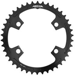 MICHE lánctányér országúti kerékpárhoz, Ø110 mm, 4 karos, SHIMANO ULTEGRA R8000/R8050-hez, 42 fogas, belső, fekete, 11 sebességes MICHE Bicikli alkatrészek Kerékpár alkatrészek Kerékpár lánctányérok
