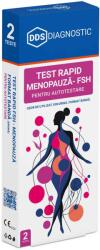 DDS Diagnostic Test Rapid FSH Menopauza format banda (urina) Autotestare, 2 bucati, DDS Diagnostic