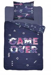 Detexpol ágyneműhuzat garnitúra 160 x 200 cm sötétkék színben (3678-A)