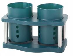 Rozz Csepegtető evőeszköz szárító konyha rendszerező eszközök zöld elegáns (07132_Z_rozz_gabb_okz)