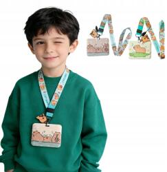  2 db azonosító kártya pórázhoz, uzsonnás kártya (Bomevarica9301)