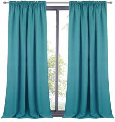 Flying Függöny Kék Matt Sima Szalag Ablak Dekoráció 145x270T (LENC-27)