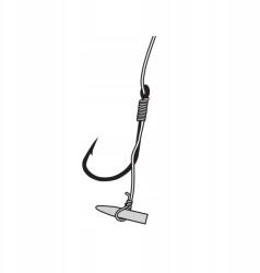 JAXON Horgok zsinóros előkével Jaxon 0, 22mm 8db készre szerelve, feeder ütközővel #6 (HY-MFH06)