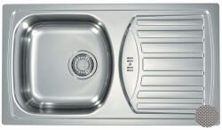 Alveus Chiuveta inox Basic 150 satin stanga (1138022+1130543) Chiuveta
