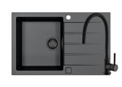 Alveus Pachet Cadit 20 si baterie Flexa All Black (3010544) Chiuveta