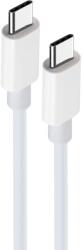 Maxlife Кабел MXUC-05 USB-C - USB-C, 60W, 1.0 м, бял - Maxlife