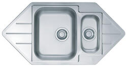 Alveus Chiuveta inox Line 40 satin (1065674+1130555) Chiuveta
