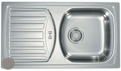 Alveus Chiuveta inox Basic 150 satin dreapta (1138023+1130543) Chiuveta